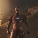 Versión final de Iron Man durante la batalla de Titán.